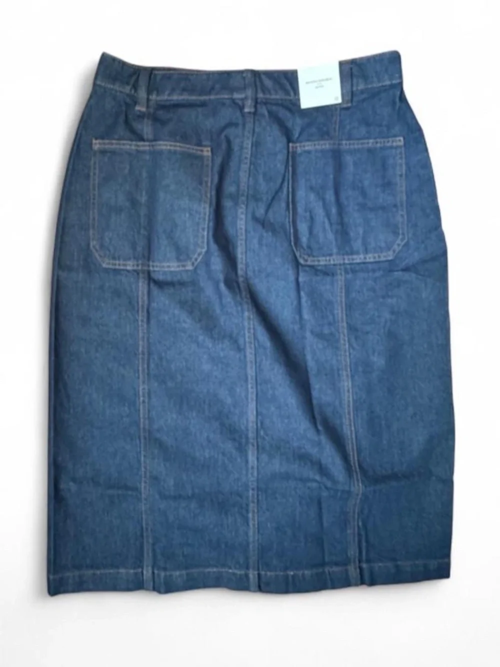 banana republic factory denim pencil skirt